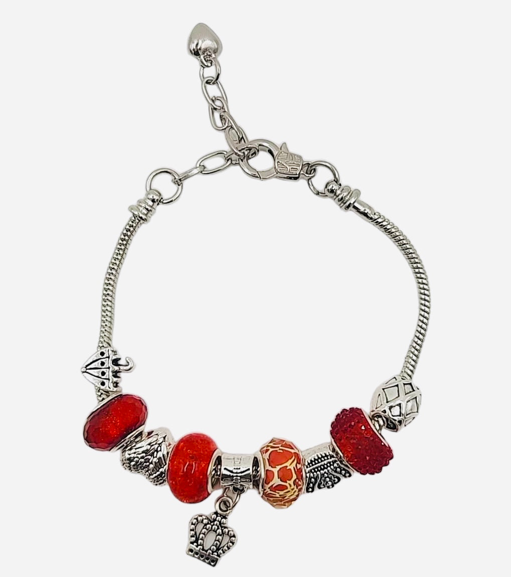 Sparkly Crystal Charm Bracelets