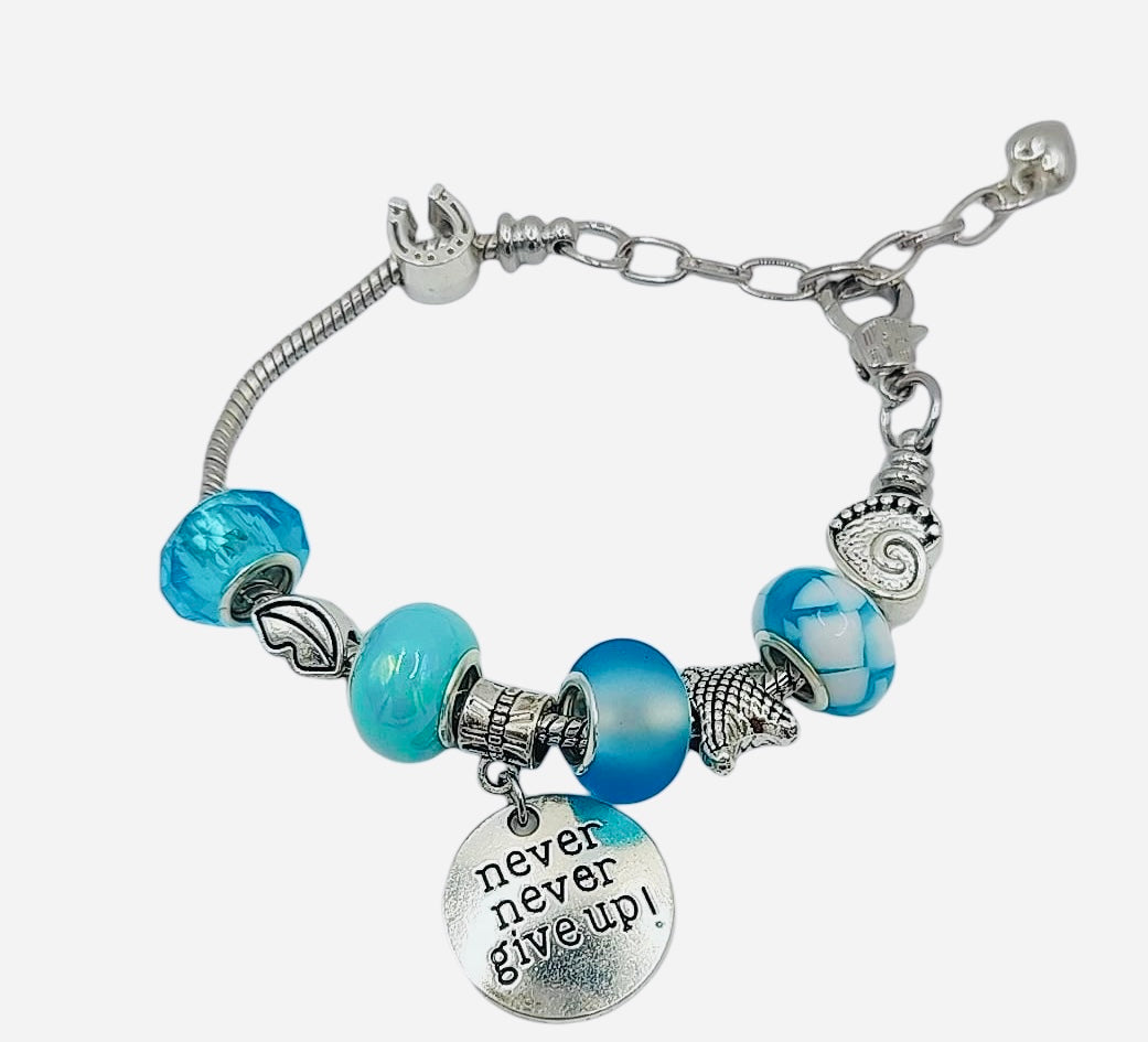 Sparkly Crystal Charm Bracelets